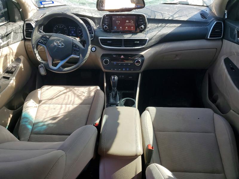 2020 Hyundai Tucson VIN KM8J33A4XLU205901 COPART salvage auction — ROLLOVER, Tx - Salvage Vehicle Title, sold $2,500 on 2026-07-17 (photo 8)
