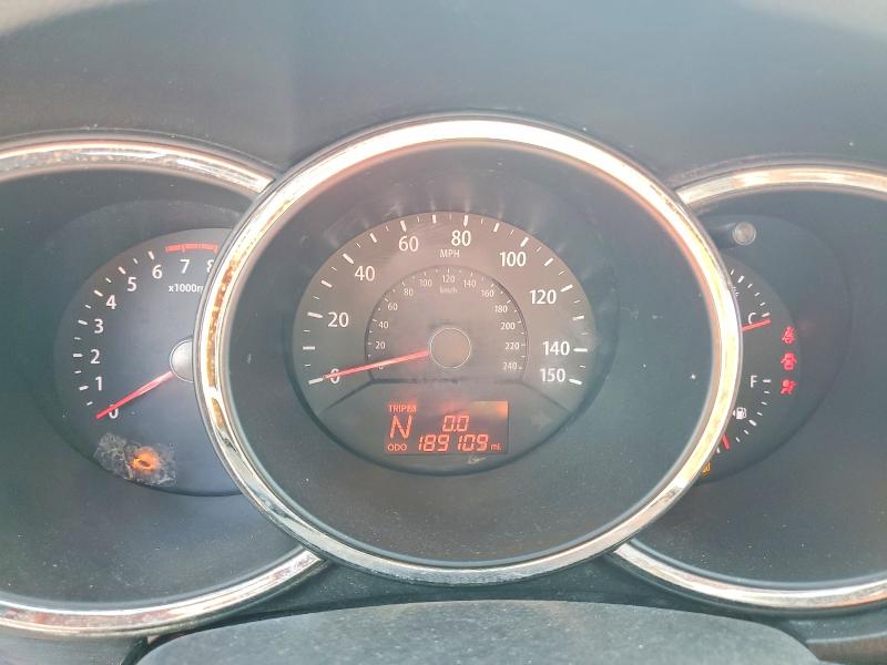 2012 Kia Sorento VIN 5XYKT3A63CG206447 COPART salvage auction — MECHANICAL, Fl - Certificate Of Title, sold $975 on 2026-07-29 (photo 9)