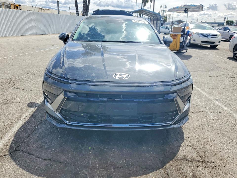 2024 Hyundai Sonata VIN KMHL64JA3RA389312 COPART salvage auction — REAR END, Ca - Salvage Certificate, sold $9,800 on 2026-07-02 (photo 5)