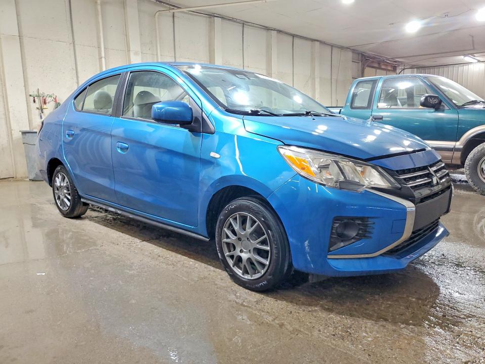 2021 Mitsubishi Mirage VIN ML32FUFJ4MHF00710 COPART salvage auction — REAR END, TN - SALVAGE CERTIFICATE, sold $1,200 on 2026-07-30 (photo 4)