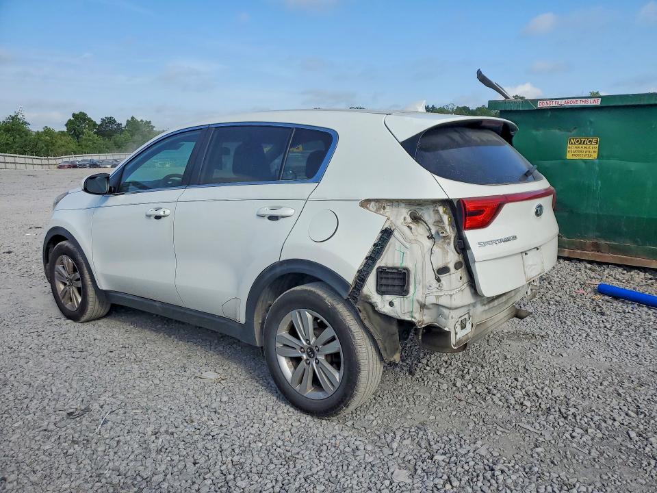 2017 Kia Sportage VIN KNDPM3AC5H7234554 COPART salvage auction — REAR END, Salvage Title, sold $175 on 2026-07-21 (photo 2)