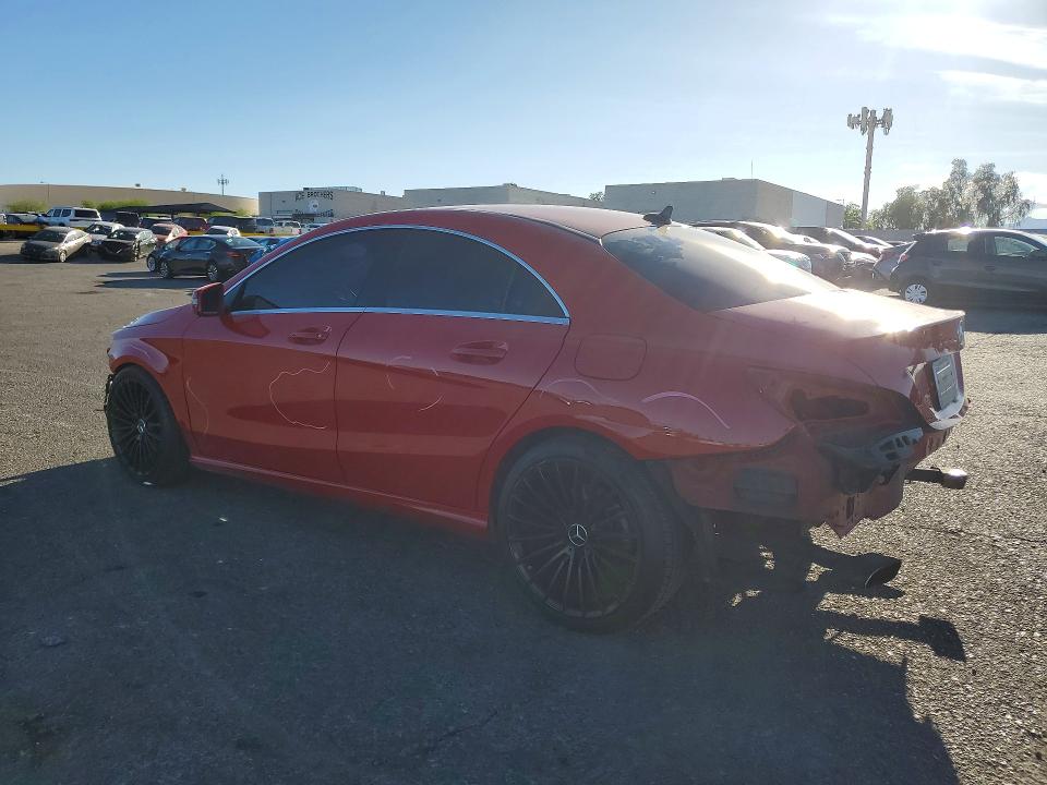 2016 Mercedes-benz Cla-klasse VIN WDDSJ4EBXGN364050 COPART salvage auction — FRONT END, NV, sold $3,700 on 2026-08-10 (photo 2)