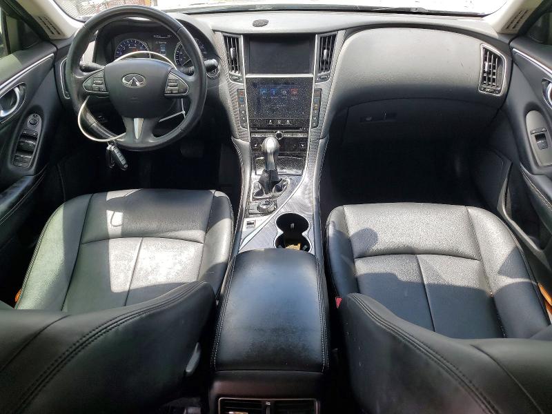 2015 Infiniti Q50 VIN JN1BV7AP7FM356707 COPART salvage auction — REAR END, Tx - Certificate Of Title, sold $2,900 on 2026-07-02 (photo 8)