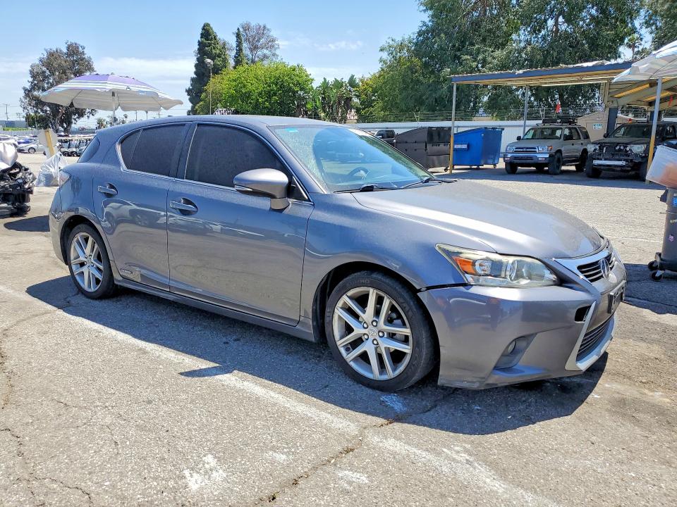 2015 Lexus VIN JTHKD5BH2F2227540 COPART salvage auction — FRONT END, Ca - Salvage Certificate, sold $2,850 on 2026-07-24 (photo 4)