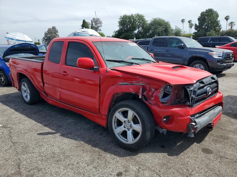 2006 Toyota Tacoma VIN 5TETU22N86Z206259 COPART salvage auction — FRONT END, Ca - Salvage Certificate, sold $4,150 on 2026-07-24 (photo 4)