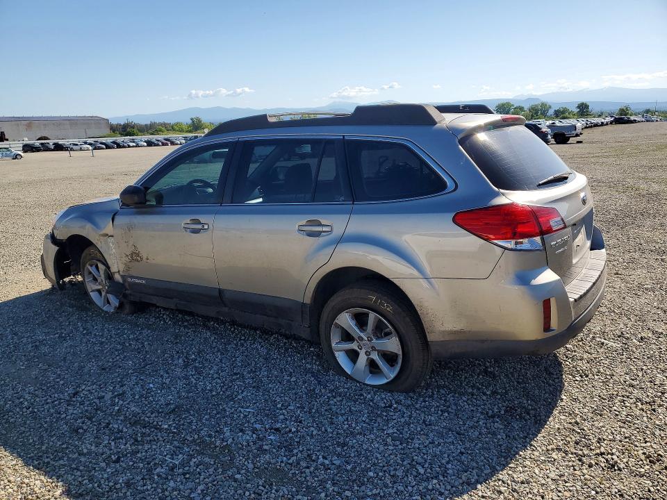 2014 Subaru Outback VIN 4S4BRBAC3E3299763 COPART salvage auction — UNDERCARRIAGE, Ca - Salvage Certificate, sold $350 on 2026-07-10 (photo 2)