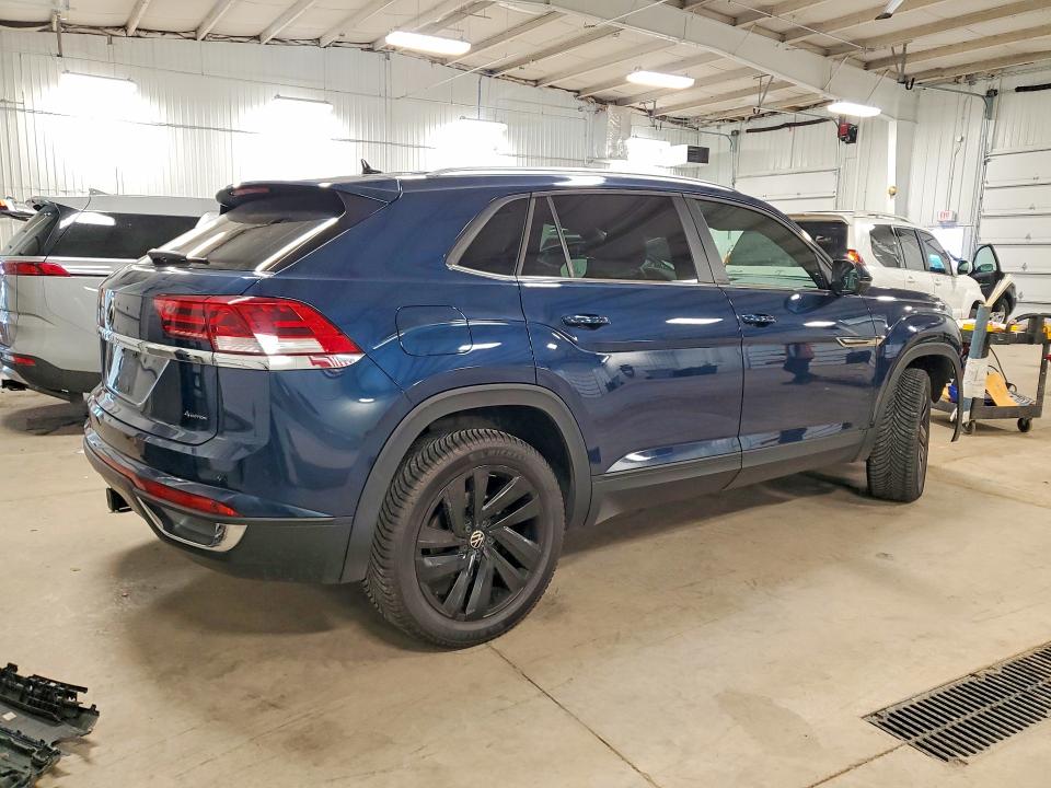 2023 Volkswagen Atlas cross sport VIN 1V2HE2CA0PC203160 COPART salvage auction — FRONT END, MN - CERT OF TITLE-SALVAGE, sold $6,600 on 2026-07-09 (photo 3)