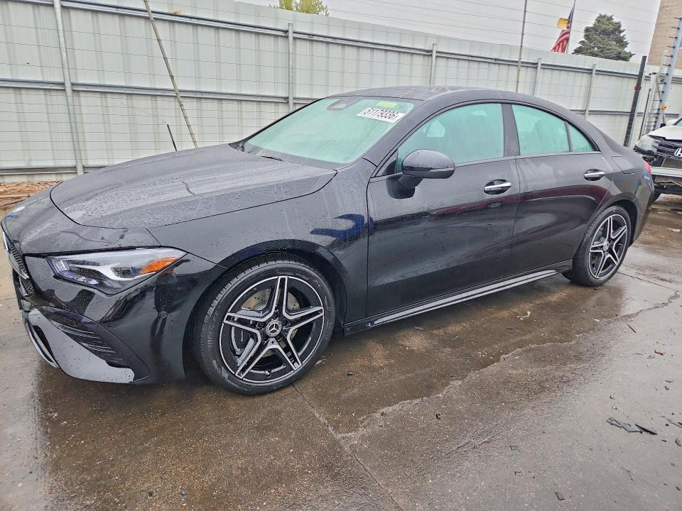 2025 Mercedes-benz Cla-klasse VIN W1K5J4HB6SN558723 — COPART salvage auction photo