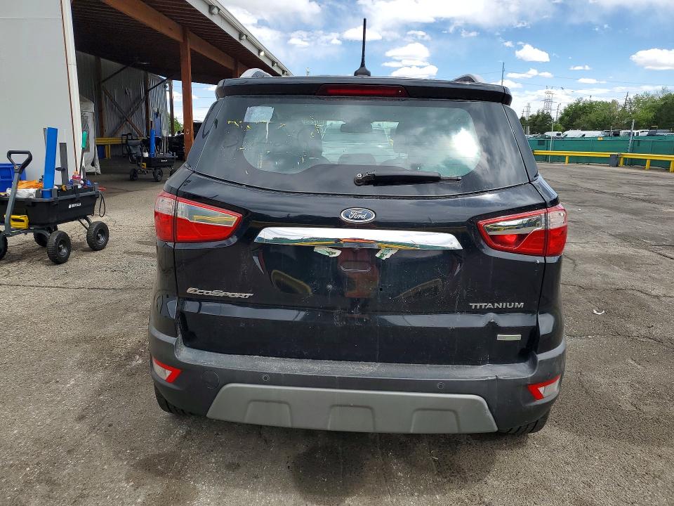 2018 Ford Ecosport VIN MAJ3P1VE8JC197203 COPART salvage auction — FRONT END, Salvage Title, sold $275 on 2026-07-16 (photo 6)
