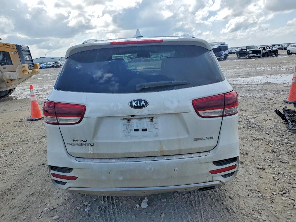 2016 Kia Sorento VIN 5XYPK4A51GG071173 COPART salvage auction — FRONT END, Tx - Salvage Vehicle Title, sold $2,600 on 2026-07-02 (photo 6)