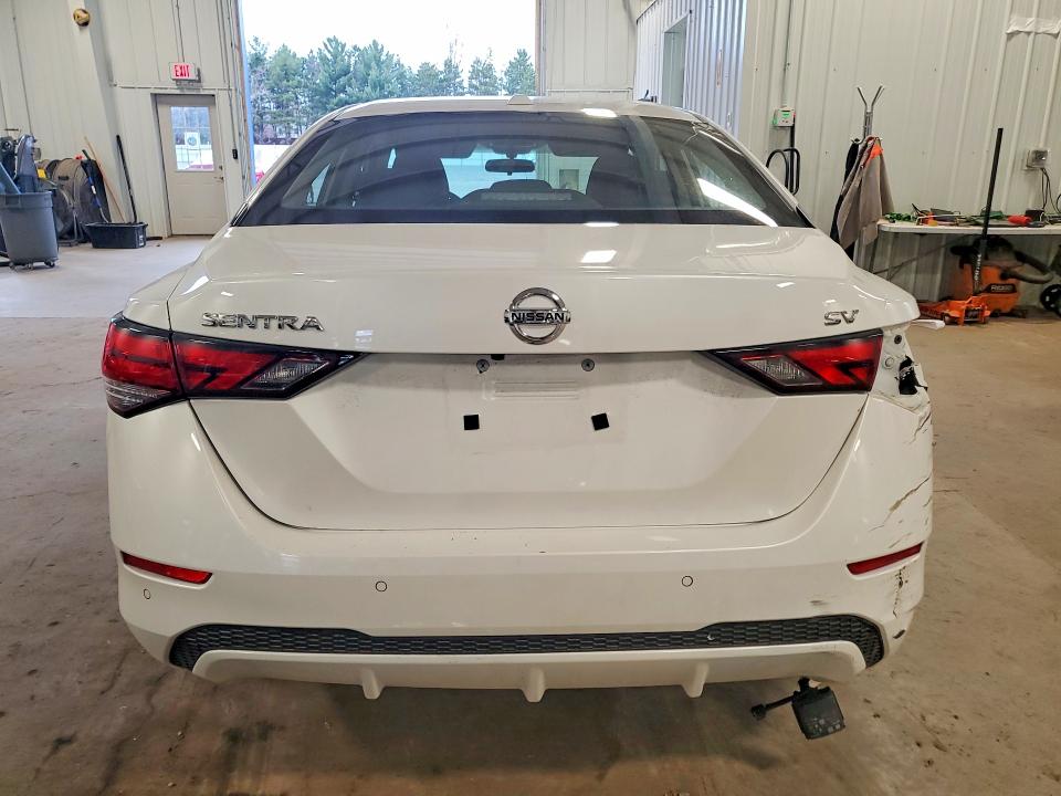 2020 Nissan Sentra VIN 3N1AB8CV6LY285644 COPART salvage auction — REAR END, Mn - Cert Of Title-Salvage, sold $5,800 on 2026-07-09 (photo 6)