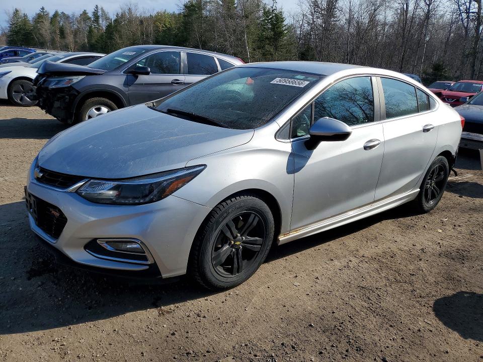 2017 Chevrolet Cruze VIN 1G1BE5SM4H7216212 COPART salvage auction — REAR END, On - Permit No Brand - Unfit, sold $1,050 on 2026-07-02 (photo 1)