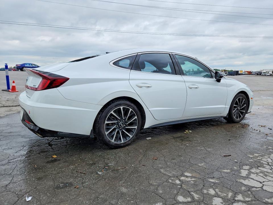 2020 Hyundai Sonata VIN 5NPEJ4J2XLH044654 COPART salvage auction — ROOF, Tn - Salvage Certificate, sold $4,050 on 2026-07-20 (photo 3)