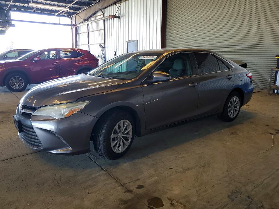 2016 Toyota Camry VIN 4T4BF1FKXGR563373 COPART salvage auction — REAR END, Ca - Salvage Certificate, sold $3,950 on 2026-07-02 (photo 1)