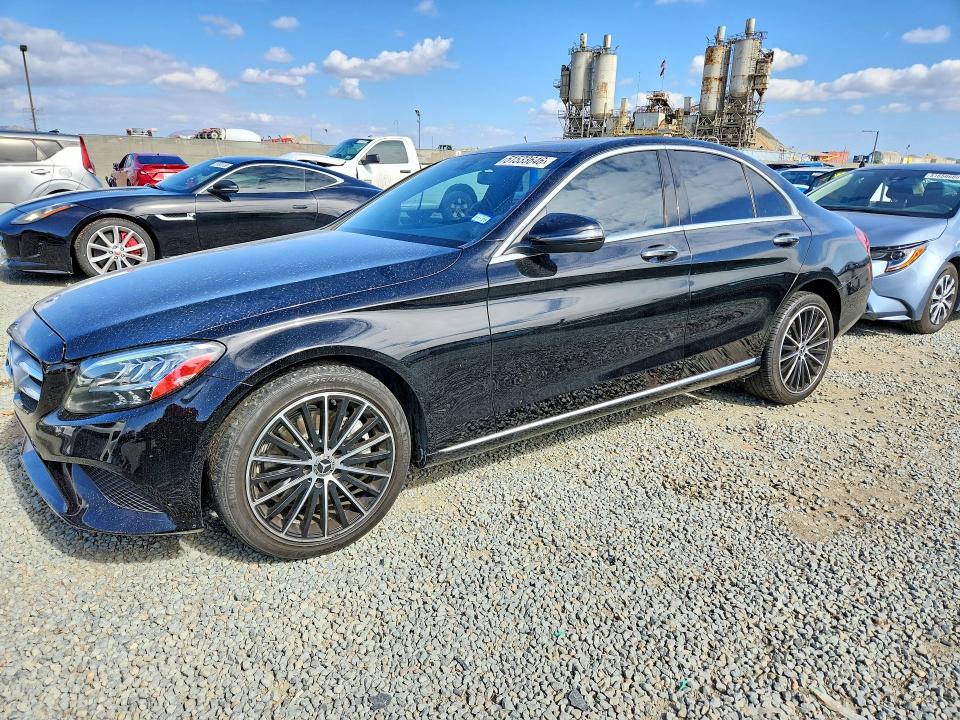 2021 Mercedes-benz VIN W1KWF8DB5MR615461 COPART salvage auction — FRONT END, Ca - Salvage Certificate, sold $10,500 on 2026-07-17 (photo 1)