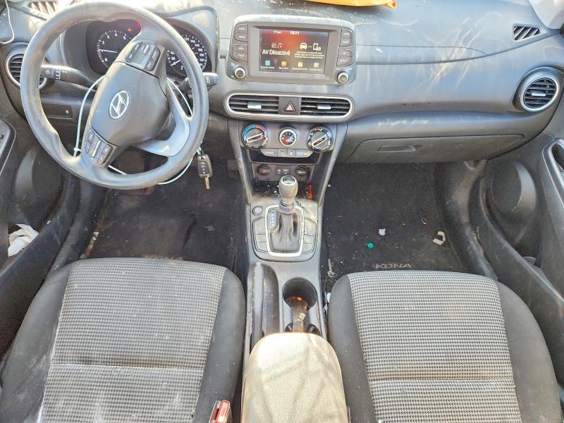 2019 Hyundai Kona VIN KM8K12AA1KU287848 COPART salvage auction — FRONT END, Salvage Title, sold $575 on 2026-07-28 (photo 8)