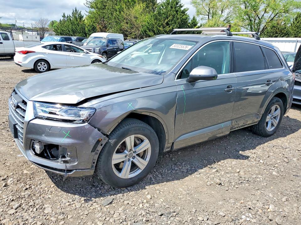 2018 Audi Q7 VIN WA1AHAF76JD005344 COPART salvage auction — FRONT END, Md - Cert Of Salvage > 75% Damage, sold $6,600 on 2026-07-06 (photo 1)