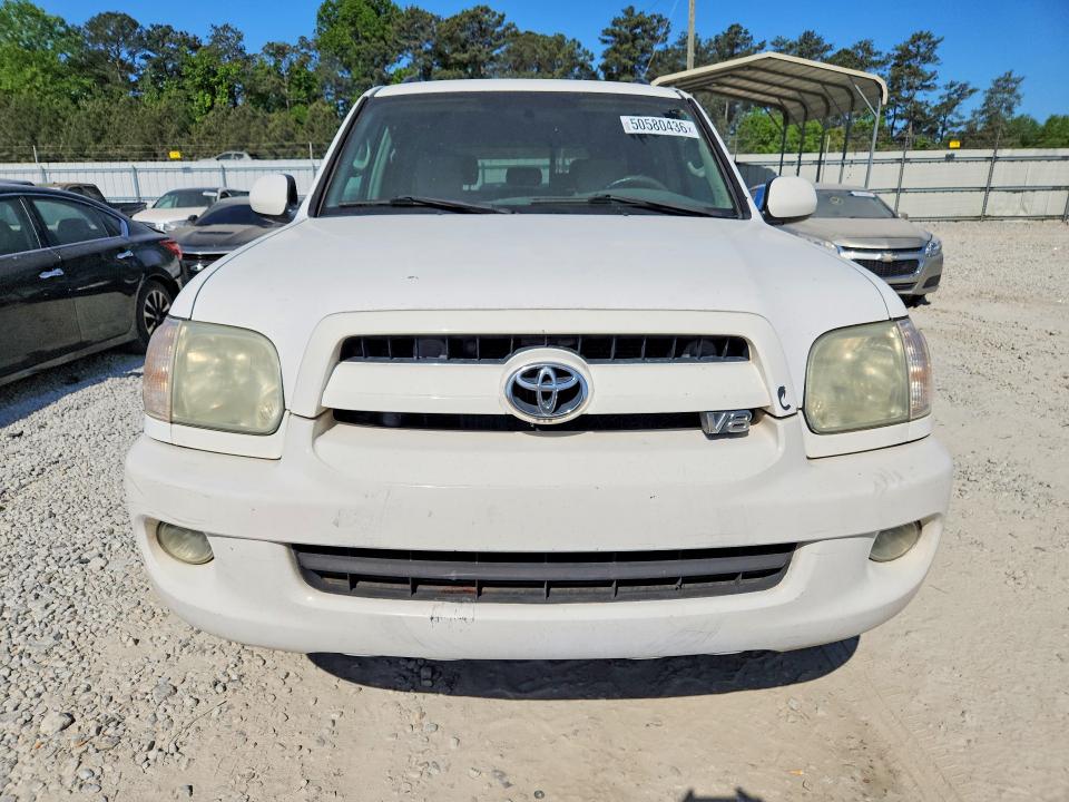 2007 Toyota Sequoia VIN 5TDZT34A07S286720 COPART salvage auction — MECHANICAL, Ga - Certificate Of Title, sold $925 on 2026-07-07 (photo 5)
