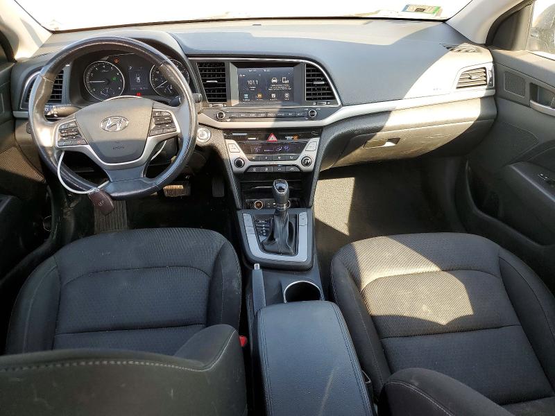 2017 Hyundai Elantra VIN KMHD84LF2HU371338 COPART salvage auction — REAR END, Il - Salvage Certificate, sold $2,350 on 2026-07-09 (photo 8)