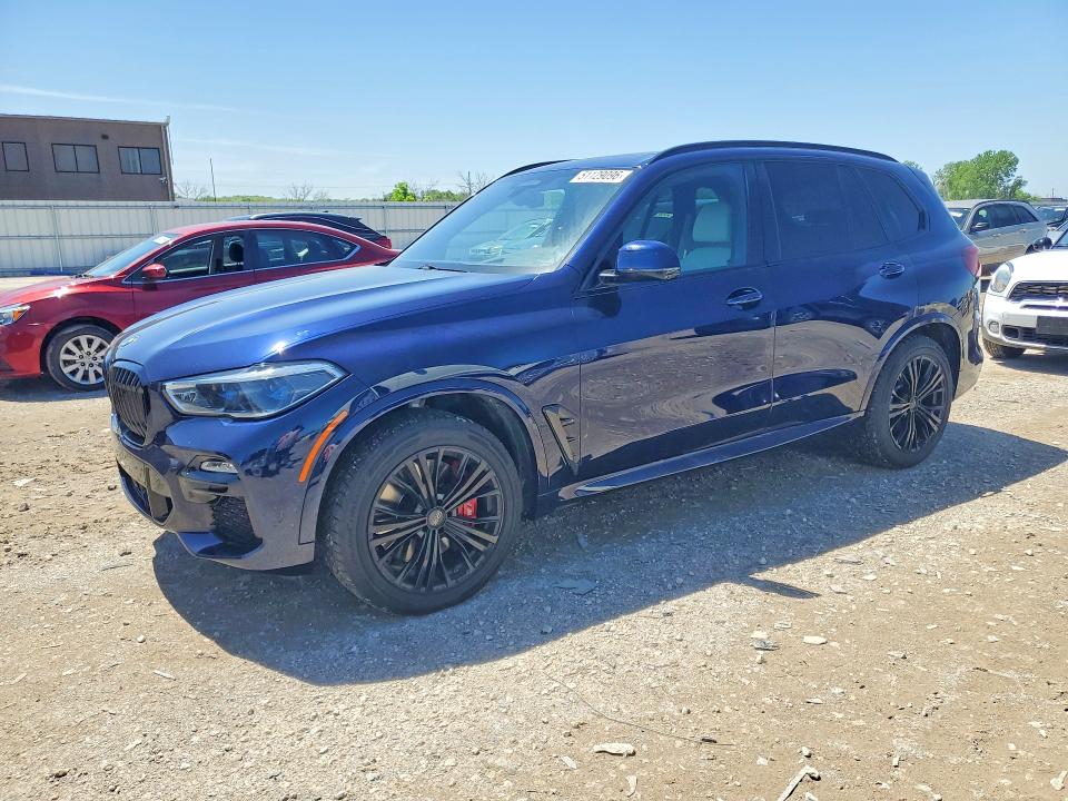 2021 BMW X5 VIN 5UXJU4C00M9G77855 COPART salvage auction — MECHANICAL, Ne - Cert Of Title-Salvage, sold $2,600 on 2026-07-28 (photo 1)