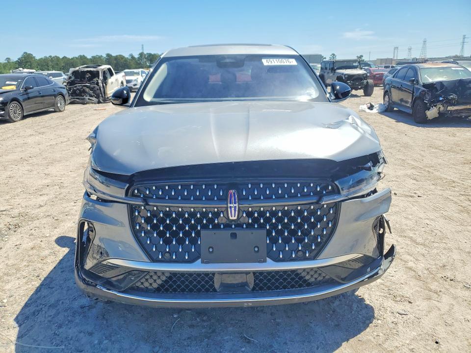 2025 Lincoln Nautilus VIN 5LMPJ8J49SJ921795 COPART salvage auction — FRONT END, Tx - Salvage Vehicle Title, sold $12,900 on 2026-07-28 (photo 5)