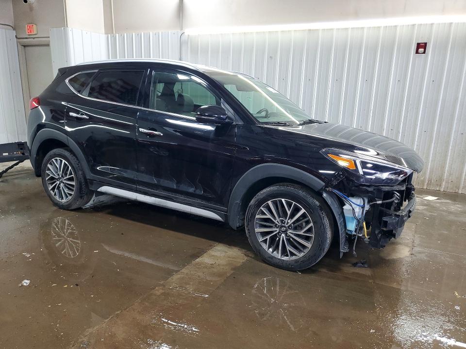 2020 Hyundai Tucson VIN KM8J3CAL7LU278196 COPART salvage auction — FRONT END, Il - Salvage Certificate, sold $6,200 on 2026-07-30 (photo 4)
