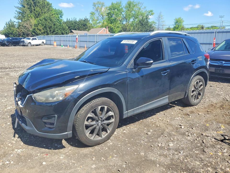2016 Mazda Cx-5 VIN JM3KE4DY8G0813797 COPART salvage auction — FRONT END, Md - Cert Of Salvage > 75% Damage, sold $400 on 2026-07-27 (photo 1)