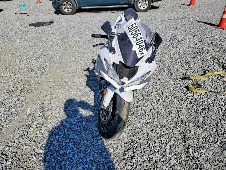 2021 Kawasaki Zx636 VIN JKBZXJH11MA008393 COPART salvage auction — FRONT END, Sc - Cert Of Title-Salvage, sold $3,550 on 2026-07-09 (photo 2)