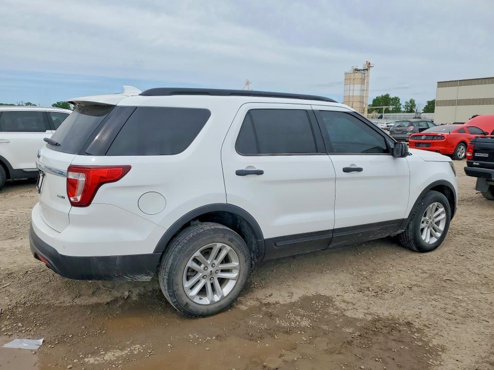 2016 Ford Explorer VIN 1FM5K8B87GGB64084 COPART salvage auction — HAIL, Ks - Cert Of Title-Salvage, sold $4,100 on 2026-07-02 (photo 3)