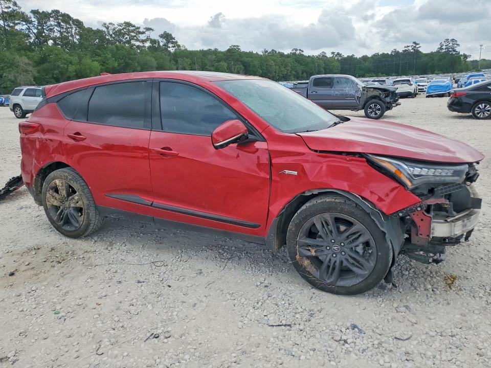 2020 Acura Rdx VIN 5J8TC1H66LL015450 COPART salvage auction — ROLLOVER, Tx - Certificate Of Title, sold $3,200 on 2026-07-12 (photo 4)