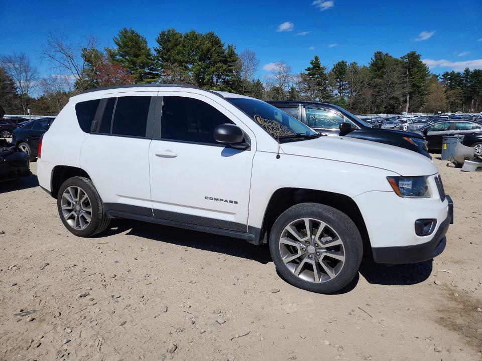 2016 Jeep Compass VIN 1C4NJCBA8GD783999 COPART salvage auction — REAR END, Pa - Certificate Of Salvage, sold $950 on 2026-07-02 (photo 4)