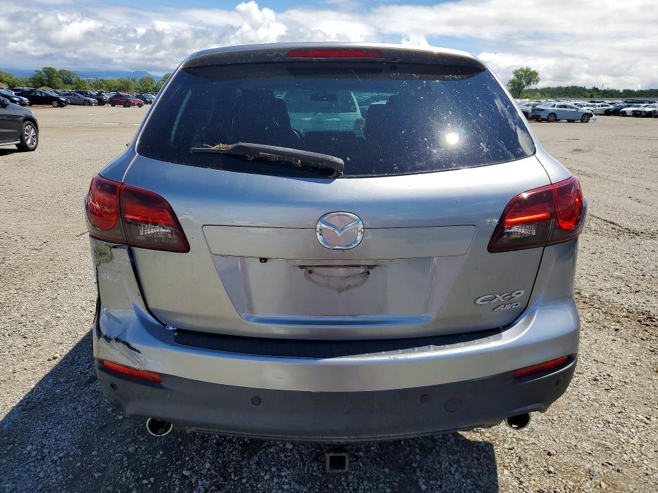 2015 Mazda Cx-9 VIN JM3TB3CA2F0453985 COPART salvage auction — FRONT END, Tx - Dis/Dlr/Exp Only Clean Title, sold $1,950 on 2026-07-17 (photo 6)