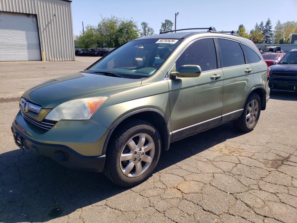 2007 Honda Cr-v VIN JHLRE38767C052823 COPART salvage auction — REAR END, Or - Salvage Title Certificate, sold $600 on 2026-07-13 (photo 1)
