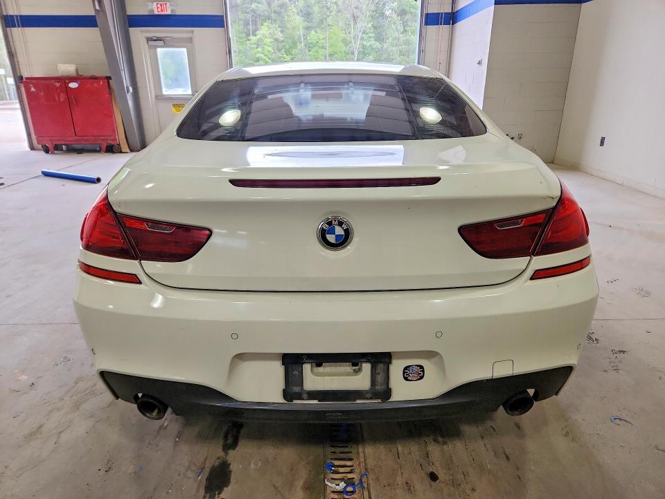 2016 BMW 6er VIN WBA6H1C55GD932985 COPART salvage auction — FRONT END, Va - Cert Of Title - Salvage, sold $225 on 2026-07-31 (photo 6)