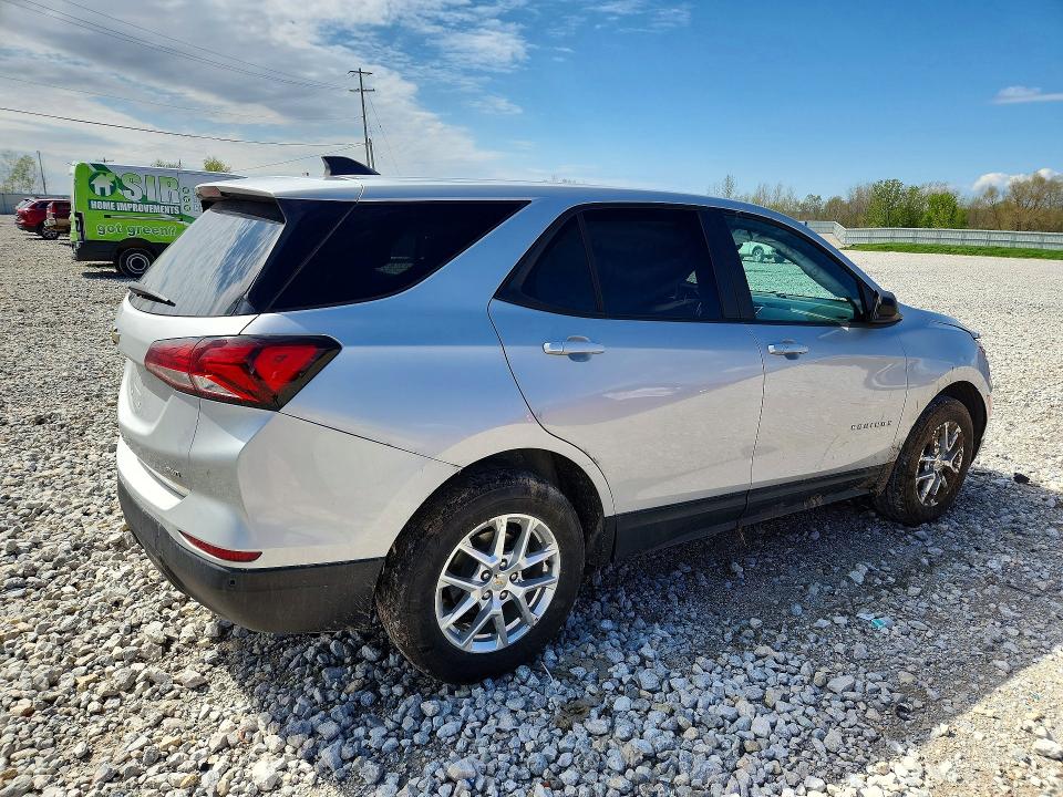 2022 Chevrolet Equinox VIN 2GNAX5EV7N6113855 COPART salvage auction — FRONT END, Mi - Cert Of Title-Salvage Vehicle, sold $3,850 on 2026-07-02 (photo 3)
