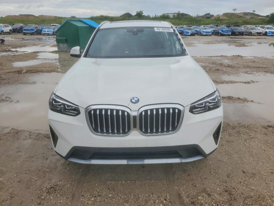 2024 BMW X3 VIN 5UX43DP00R9W78051 COPART salvage auction — SIDE, FL - CERTIFICATE OF DESTRUCTION, sold $14,800 on 2026-07-02 (photo 5)