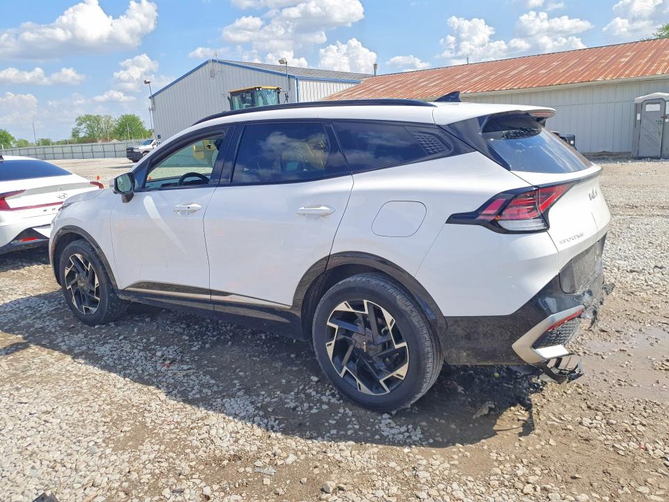 2025 Kia Sportage VIN 5XYK5CDF0SG294765 COPART salvage auction — REAR END, Oh - Cert Of Title-Salvage, sold $5,500 on 2026-07-28 (photo 2)
