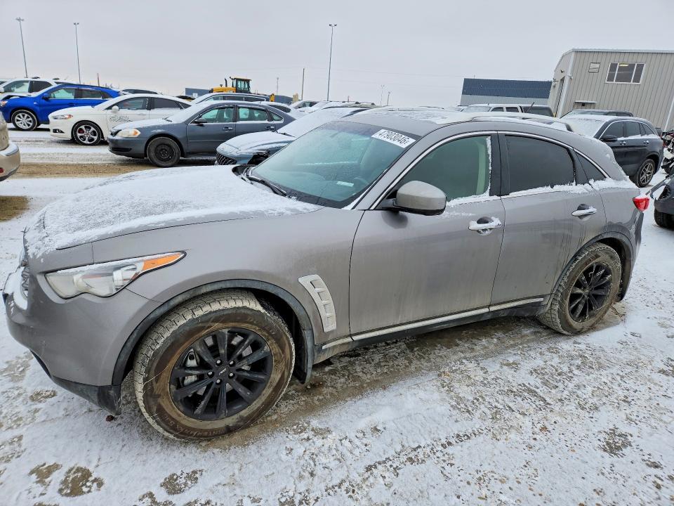 2011 Infiniti Fx50 VIN JN8BS1MW3BM760169 COPART salvage auction — SIDE, AB - BOS - SALVAGE, sold $4,000 on 2026-07-02 (photo 1)