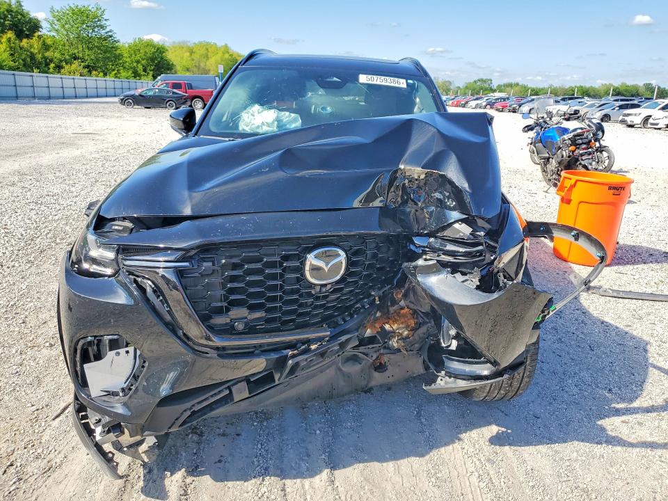 2025 Mazda Cx-70 VIN JM3KJEHA3S1107807 COPART salvage auction — FRONT END, AR - CERT OF TITLE-SALVAGE, sold $8,900 on 2026-08-29 (photo 5)
