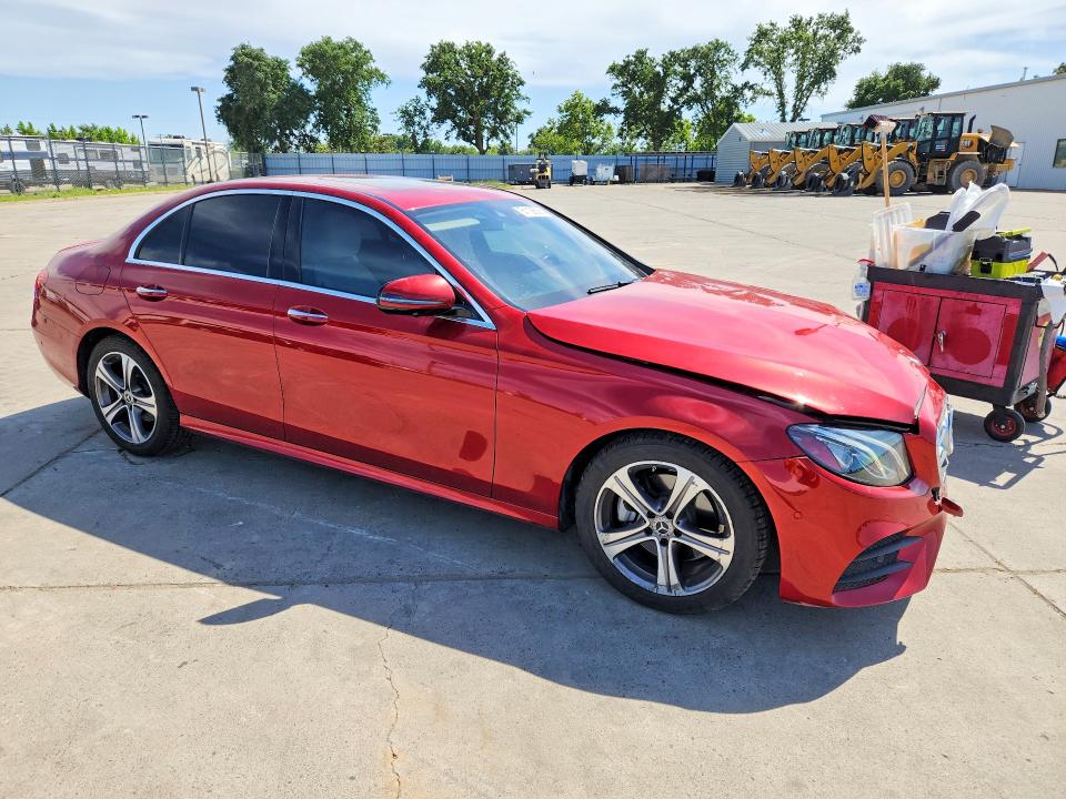 2019 Mercedes-benz E-klasse VIN WDDZF4JB2KA530535 COPART salvage auction — FRONT END, CA, sold $7,800 on 2026-07-13 (photo 4)