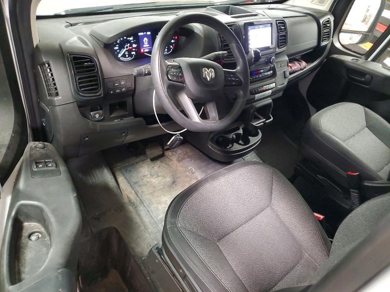 2023 Ram Promaster city VIN 3C7WRVLG2PE521893 COPART salvage auction — REAR END, Mn - Cert Of Title-Salvage, sold $1,150 on 2026-07-29 (photo 8)