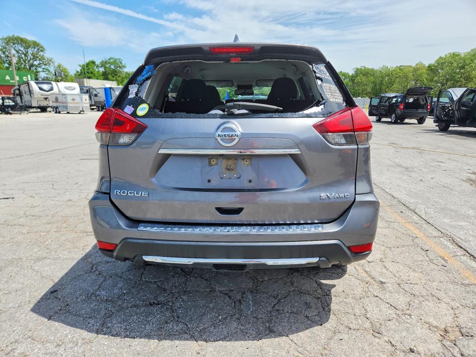 2017 Nissan Rogue VIN JN8AT2MV2HW001211 COPART salvage auction — HAIL, MO - SALVAGE CERTIFICATE OF TITLE, sold $1,600 on 2026-07-27 (photo 6)