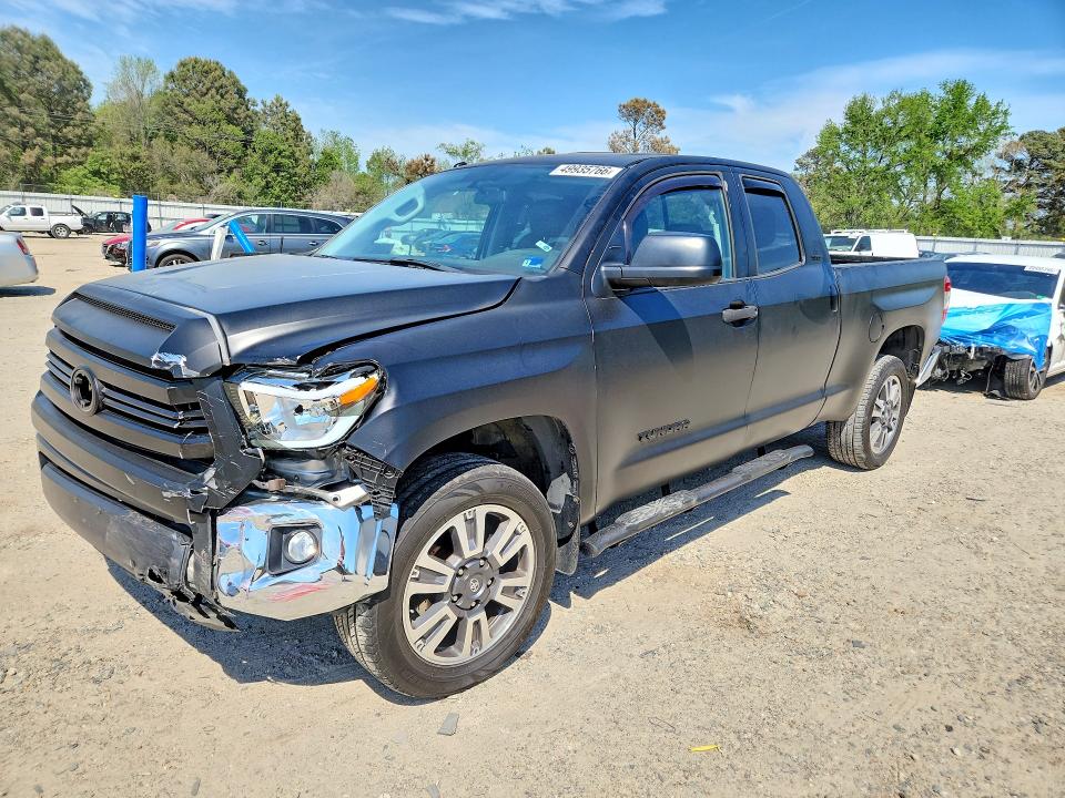 2017 Toyota Tundra VIN 5TFUM5F16HX072259 COPART salvage auction — FRONT END, Va - Certificate Of Title, sold $150 on 2026-07-21 (photo 1)