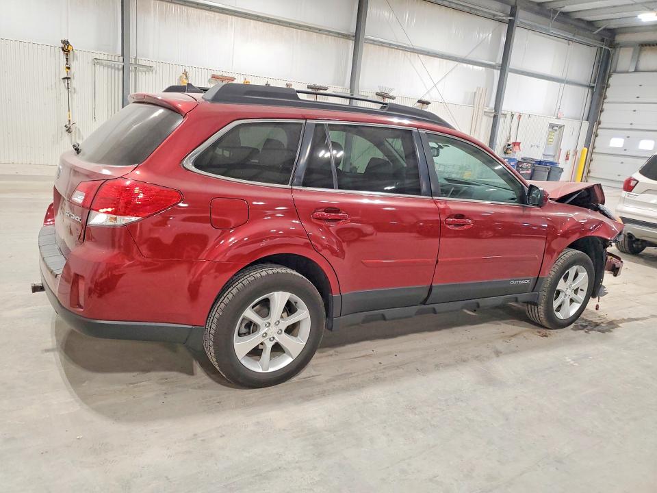 2013 Subaru Outback VIN 4S4BRCJC1D3313809 COPART salvage auction — FRONT END, Ne - Cert Of Title-Salvage, sold $225 on 2026-07-14 (photo 3)
