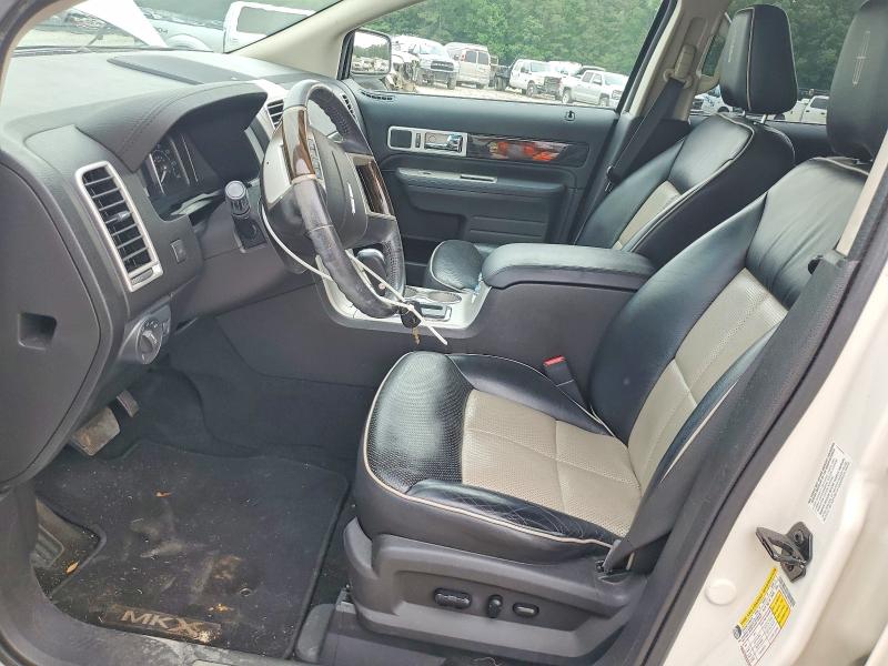 2008 Lincoln Mkx VIN 2LMDU88C88BJ15216 COPART salvage auction — UNDERCARRIAGE, Ms - Cert Of Title-Salvaged, sold $500 on 2026-07-10 (photo 7)
