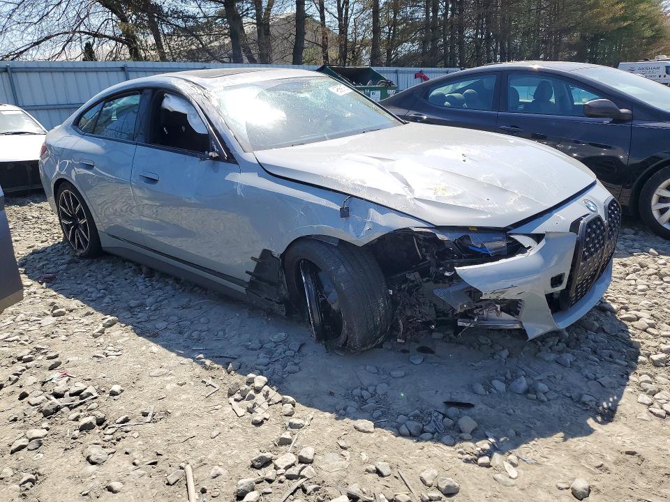2022 BMW M4 VIN WBA13AW09NFM22634 COPART salvage auction — FRONT END, Nj - Cert Of Title-Salvage, sold $7,500 on 2026-07-20 (photo 4)