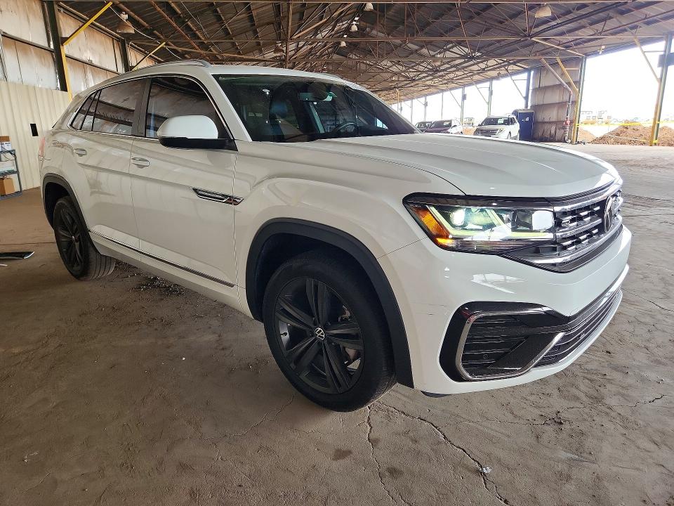 2022 Volkswagen Atlas VIN 1V2SE2CAXNC204688 COPART salvage auction — SIDE, Az - Cert Of Title - Salvage, sold $4,100 on 2026-07-27 (photo 4)