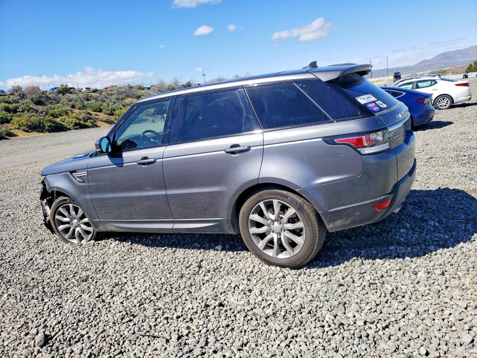 2016 Land rover VIN SALWR2KF8GA651581 COPART salvage auction — FRONT END, Nv - Salvage Title, sold $9,400 on 2026-07-09 (photo 2)