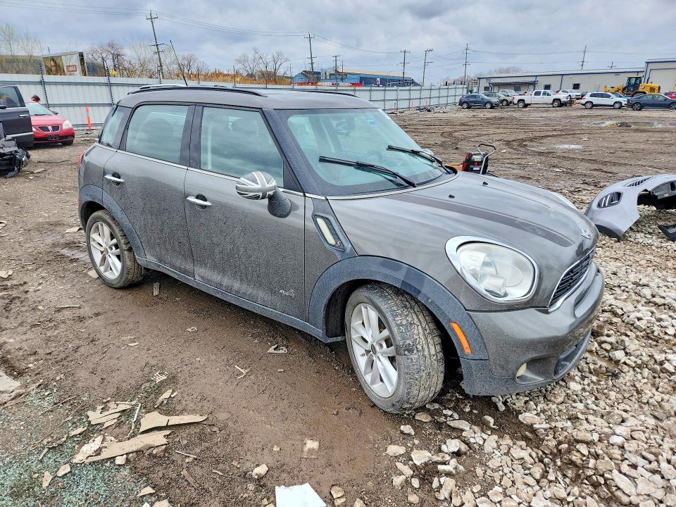 2012 Mini Cooper VIN WMWZC5C50CWL58040 COPART salvage auction — FRONT END, Fl - Certificate Of Title (P), sold $725 on 2026-07-20 (photo 4)