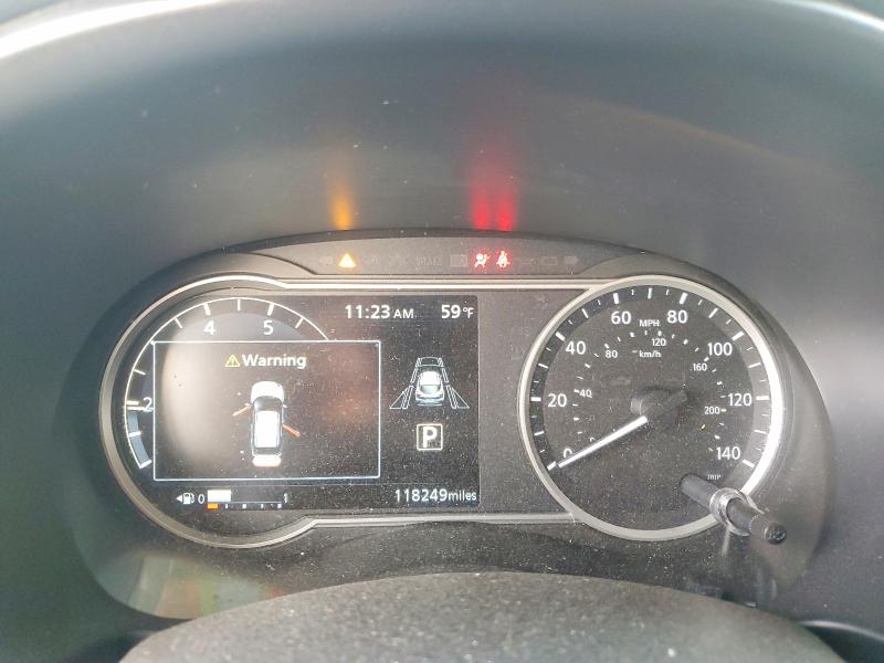 2020 Nissan Kicks VIN 3N1CP5DV8LL560578 COPART salvage auction — FRONT END, Ca - Salvage Certificate, sold $3,500 on 2026-07-02 (photo 9)